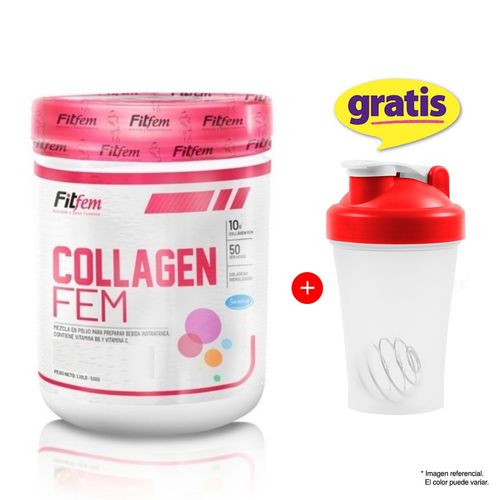 COLÁGENO COLLAGEN FEM 500 GRAMOS FRUIT PUNCH