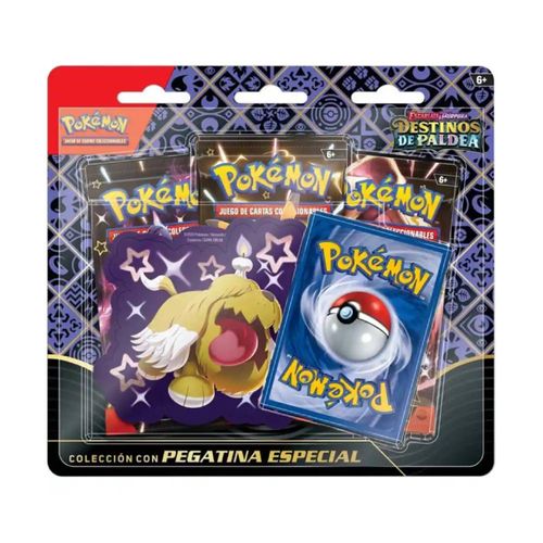 Pokemon Tcg Paldean Fates Sticker Box Greavard en Español