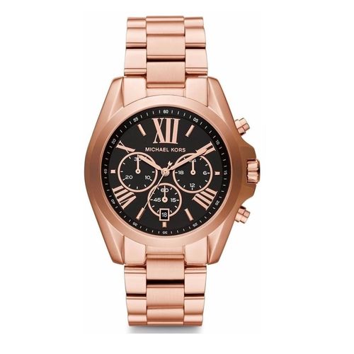 Reloj Michael Kors MK5854 Gold Rose and Black Para Dama 2023