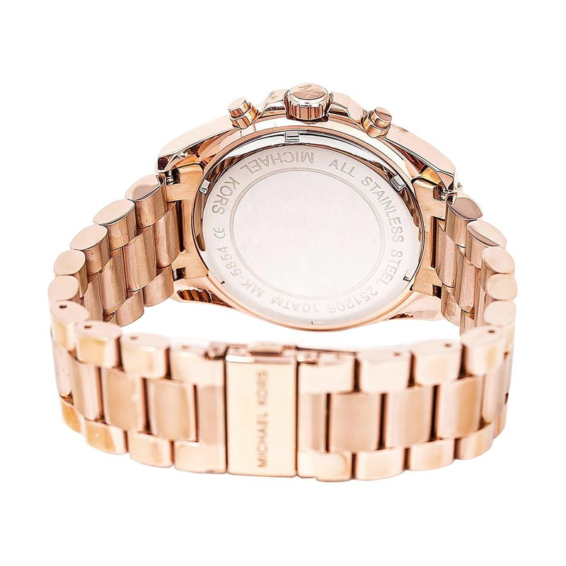 Reloj-Michael-Kors-MK5854-Gold-Rose-and-Black-Para-Dama-2023