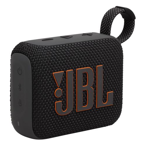 Parlante bluetooth JBL Go 4 potencia 4.2W, resistente al agua IP67, hasta 7 horas de reproducción, puerto de carga USB Tipo-C, negro