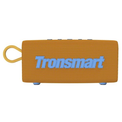 Parlante TRIP 10w Tronsmart amarillo, portatil inalámbrico, Bluetooh, impermeable