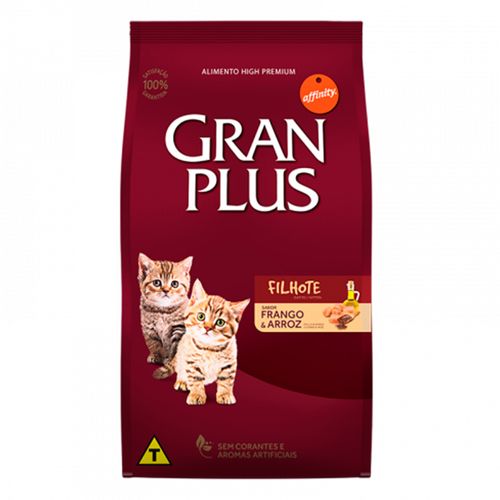 Comida para Gatitos Gran Plus Sabor Pollo y Arroz 10kg