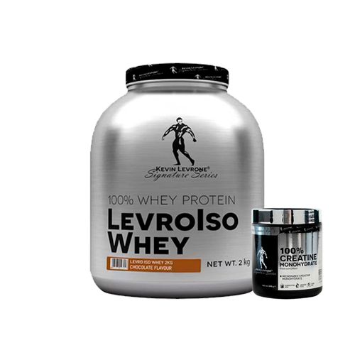 Pack Kevin Levrone Levroiso Whey 2kg Chocolate + Creatina 300gr