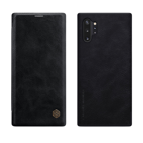 Case de cuero para Samsung Galaxy Note 10 Plus Nillkin QIN