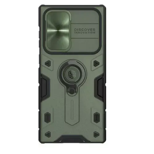 Case para Samsung Galaxy S22 ultra Nillkin CamShield Armor (verde)
