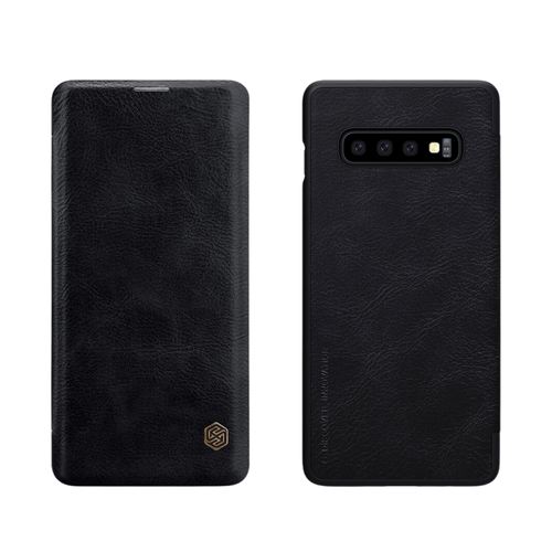 Case de cuero para Samsung Galaxy S10 plus Nillkin QIN