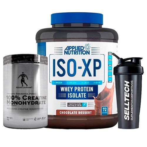 Proteína Iso Xp 1.8kg Chocolate+Creatina Kevin Levrone 1kg