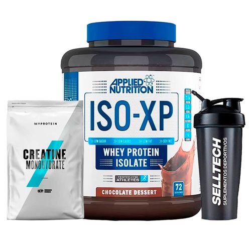 Proteína Iso Xp 1.8kg Chocolate+Creatina Myprotein 1kg