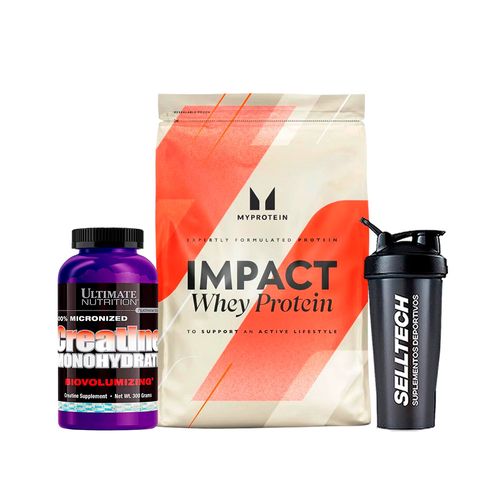 Impact Whey Protein 1kg Vainilla+Creatina Ultimate 300gr