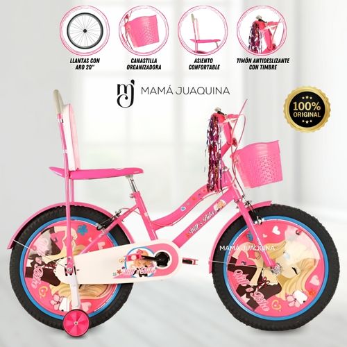 Bicicleta para Niña Aro 20 «HI ROSE» Rosa