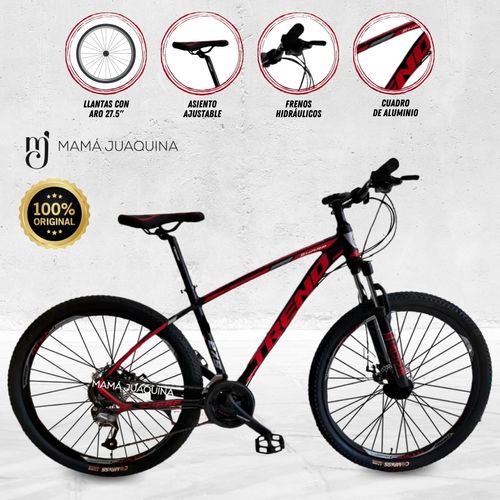 Bicicleta Deportiva Aro 27.5 «FLUSSO» Rojo