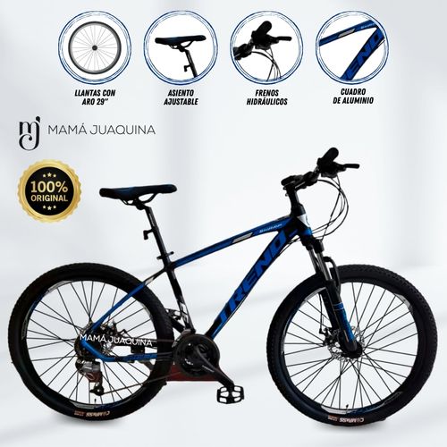 Bicicleta Deportiva Aro 29 «FLUSSO» Azul