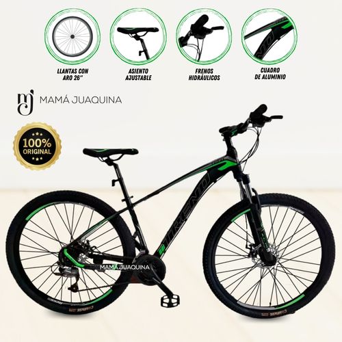 Bicicleta Deportiva Aro 26 «STRADALE» Verde