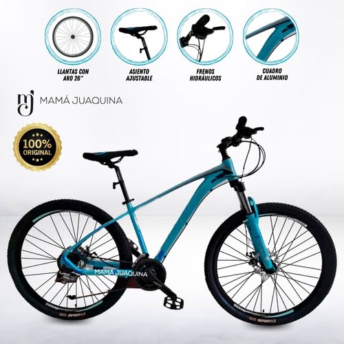 Bicicleta Deportiva Aro 26 «FLUX» Celeste