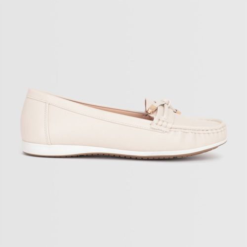 Mocasines Madison Para Mujer Laces Beige