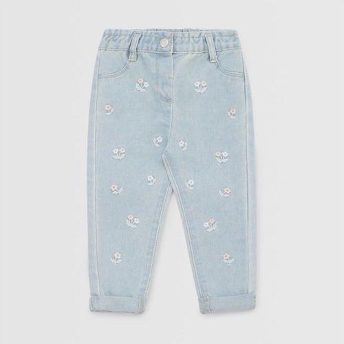 Jean Para Bebe Niña Baby Circus Fairy Flower