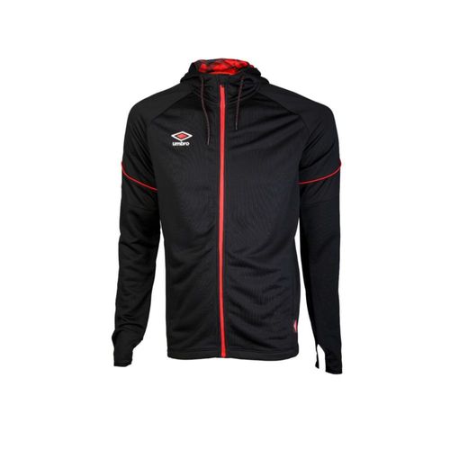 Polera Deportiva Umbro Para Hombre Sud Training Full Zip 55901U-Mnt Multicolor Negro