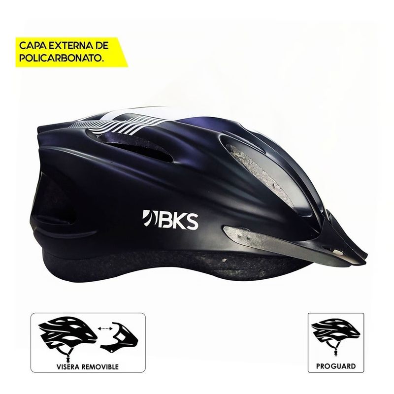 Casco-Ciclismo-Ruta-Bmx-Bicicleta-Mtb-Profesional-Bks-H350-Ruta