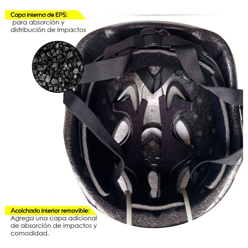 Kit-Ciclismo-Proteccion-Niño-Casco-Rodillera-Codera-Talla-S