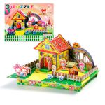 Rompecabezas-3D-Casita-para-niñas