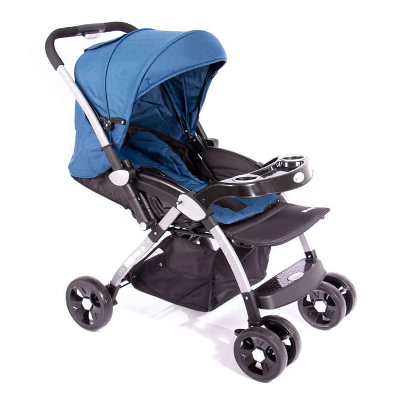 Coche-De-Paseo-Ebaby-Kuper-Azul