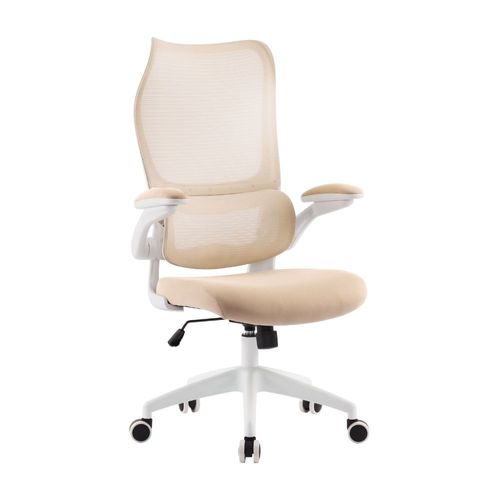 Silla de oficina giratoria Lisboa Beige Orange