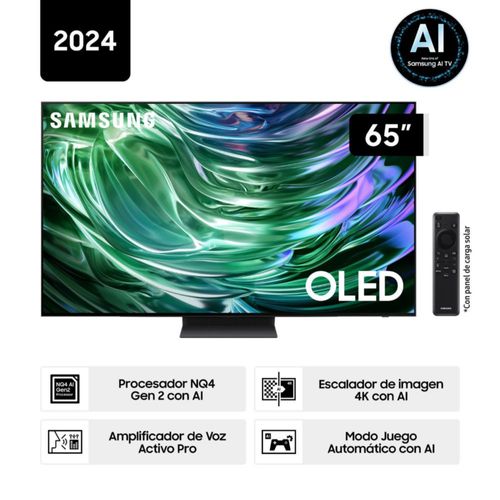 Televisor Samsung QN65S90DAEXPE 65'' OLED S90D 4K Tizen OS Smart TV (2024)