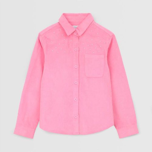 Blusa Para Teen Niña Zubito Manga Larga Corduroy Chicle