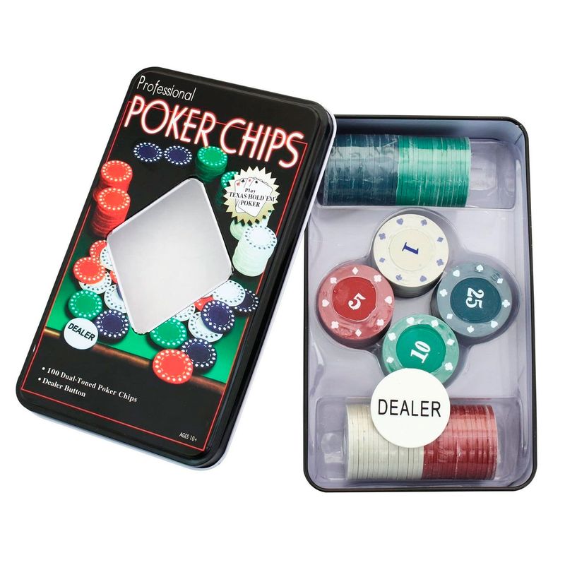 Juego-de-Poker-100-fichas-numeradas-con-Caja---Ficha-Dealer