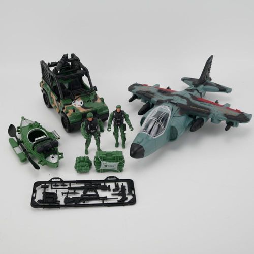 Set De Juego Militar Happy Valley Jet