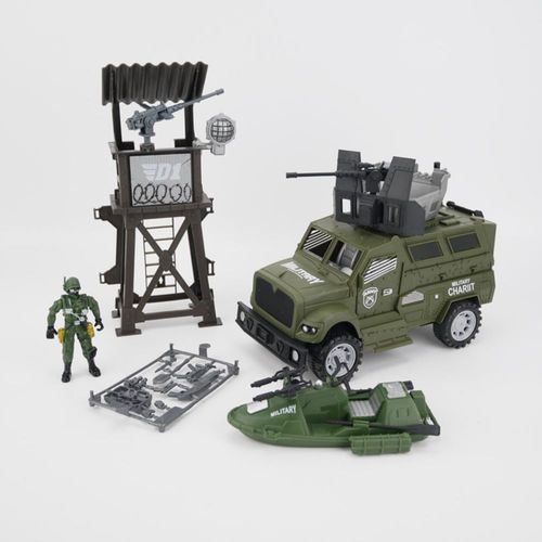 Set De Juego Militar Happy Valley Camioneta