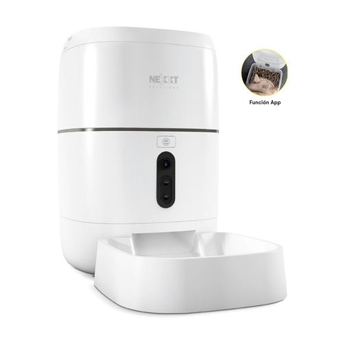 Dispensador De Comida Smart Para Mascotas Nexxt Cam 1080p