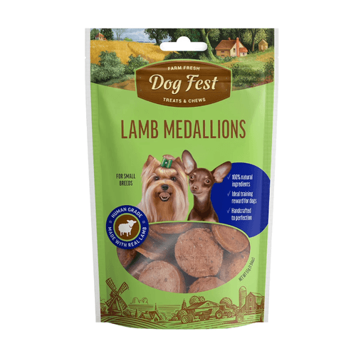 Dog Fest Lamb Medallions 55g