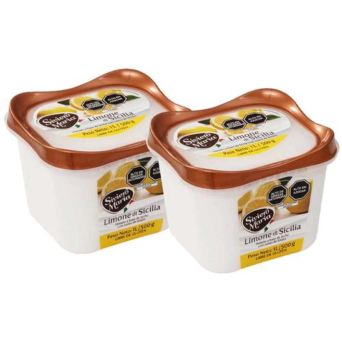 Pack Helado SIVIERO MARIA Limone di Sicilia Pote 1L x 2un