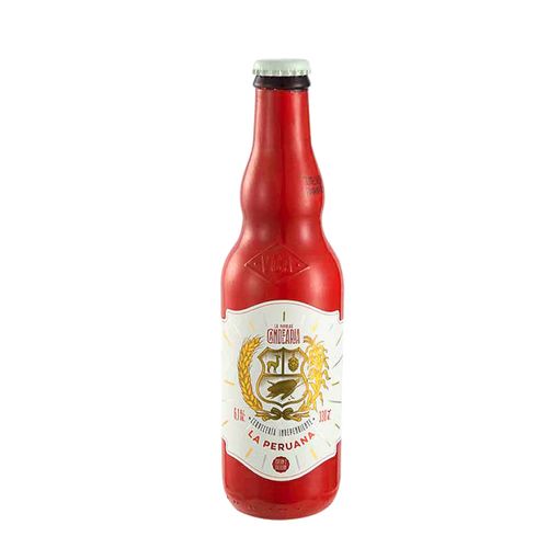 CERVEZA CANDELARIA BOTx330ml - LA PERUANA (JORA AMBER ALE)