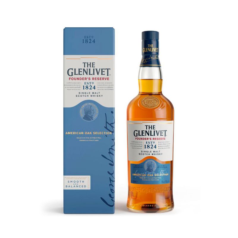 WHISKY-GLENLIVET-FOUNDERS-RESERVE-700ML