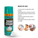 Afeitador-Sonar-6027-Azul---Crema-de-Afeitar--xtracare-360-gr---para-piel-sensible