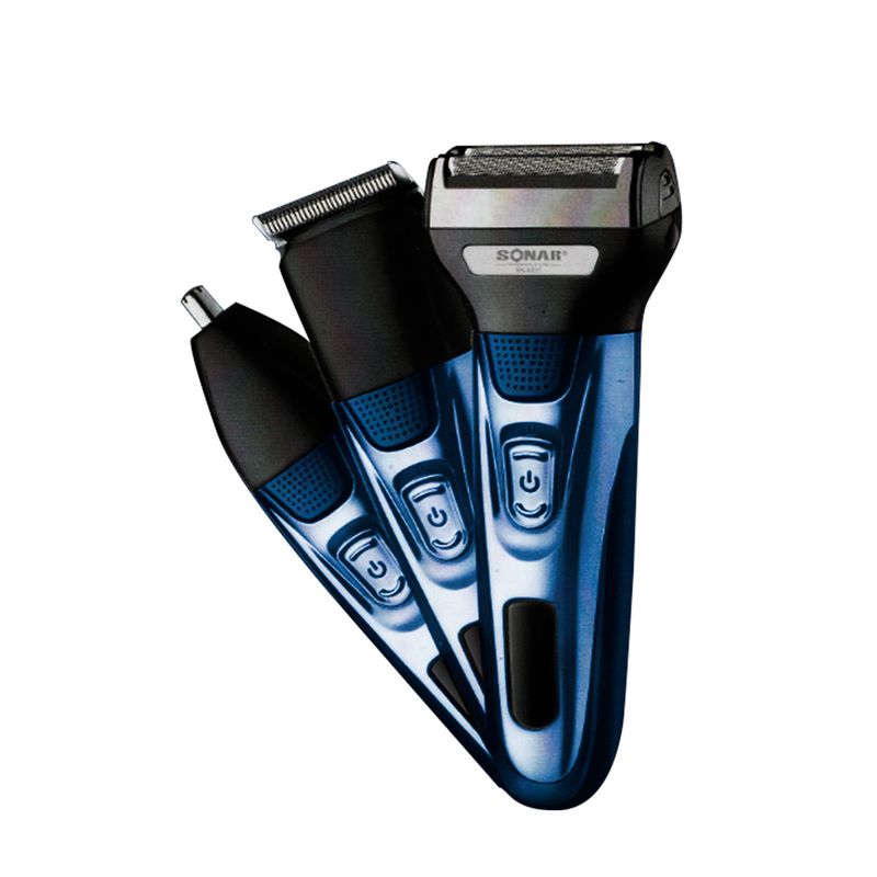 Afeitador-Sonar-6027-Azul---Crema-de-Afeitar--xtracare-360-gr---para-piel-normal