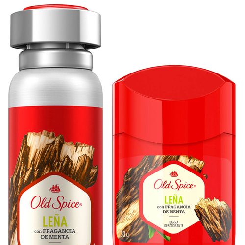 Pack Desodorante Old Spice Lena Aerosol 150ml & Barra 50g