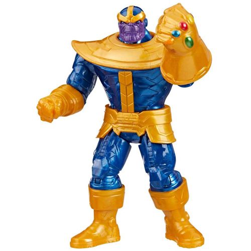 Figuras de Acción MARVEL Avn 4in Dlx Thanos Fig F9340 Amarillo