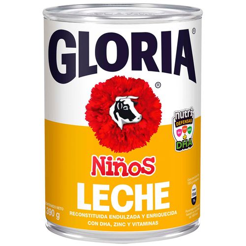 Leche GLORIA Niños Lata 390g