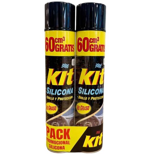 Duo KIT Silicona en Aerosol 2x420ml