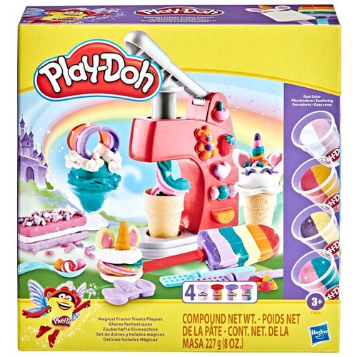 Masas PLAY DOH F3614 Set de Dulces Y Helados Mágicos