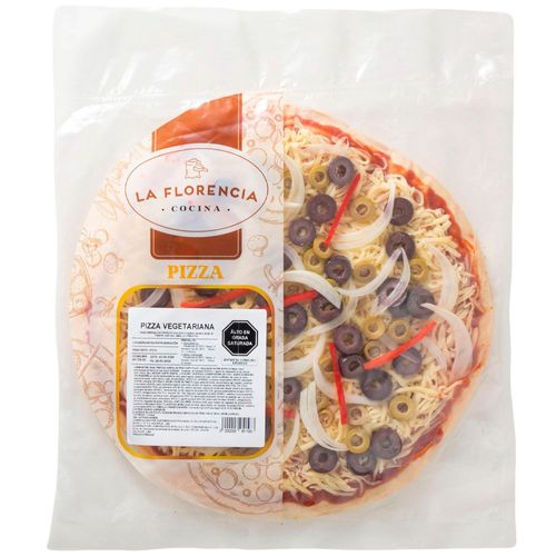 Pizza Vegetariana Familiar x un