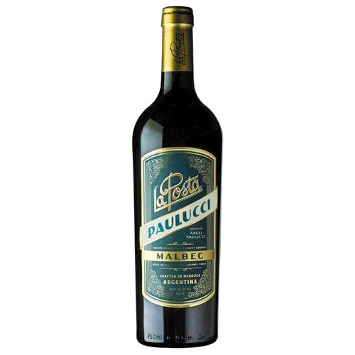 Vino Tinto LA POSTA Paulucci Malbec Botella 750ml