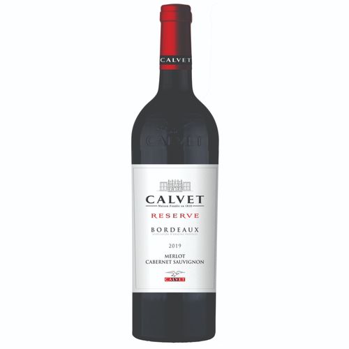 Vino Tinto CALVET Bordeaux Reserve Botella 750ml