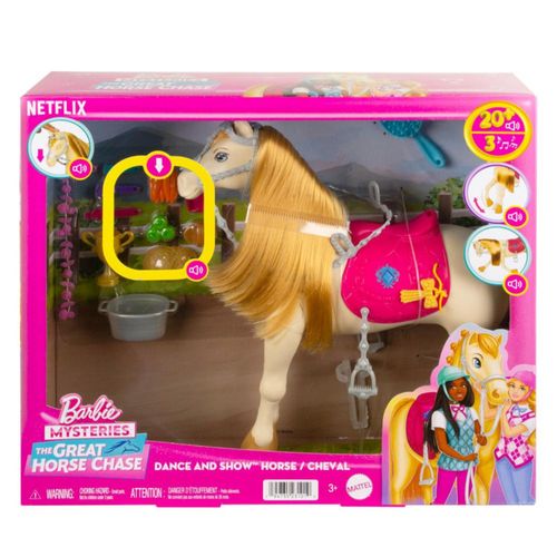 Juguete Detective Barbie: La Gran Carrera Caballos Dance And Show