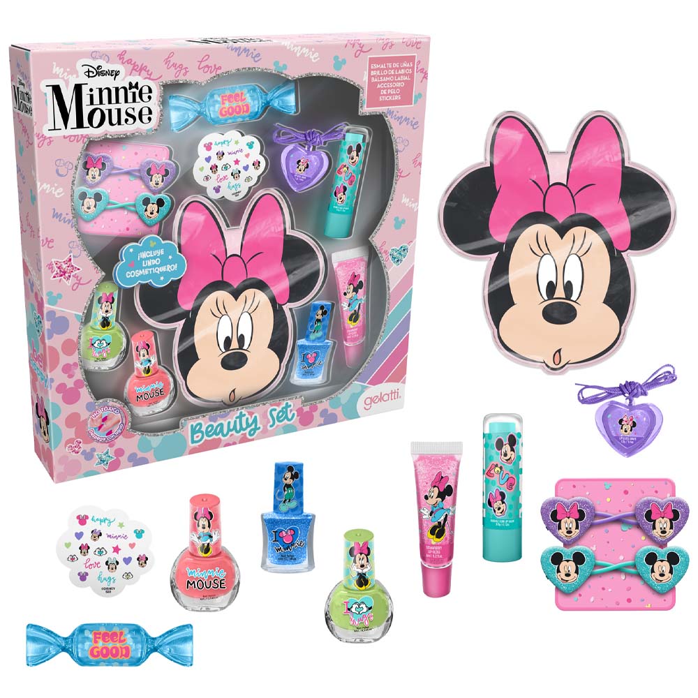 Maquillaje Niña 3 Años Set Maquillaje Minnie - ¡Diversión Segura Para  Peques! (24.5x4x24.5cm) Maquillaje Frozen, image size:1000x1000