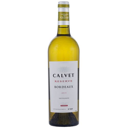 Vino Blanco CALVET Reserve Sauvignon Blanc Botella 750ml